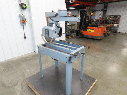 Delta Radial Arm Saw 12" Blade 13" Travel 2 HP 230/460V 3 Ph