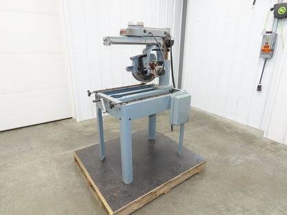 Delta Radial Arm Saw 12" Blade 13" Travel 2 HP 230/460V 3 Ph