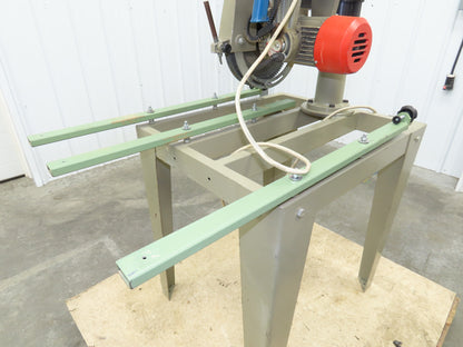 Omga RN 450 FM US Radial Arm Saw 12" Blade 4Hp Motor 18" 450mm Rip 230/460V 3Ph