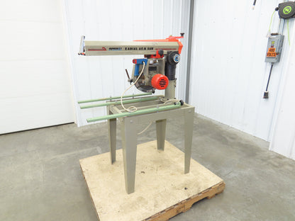 Omga RN 450 FM US Radial Arm Saw 12" Blade 4Hp Motor 18" 450mm Rip 230/460V 3Ph