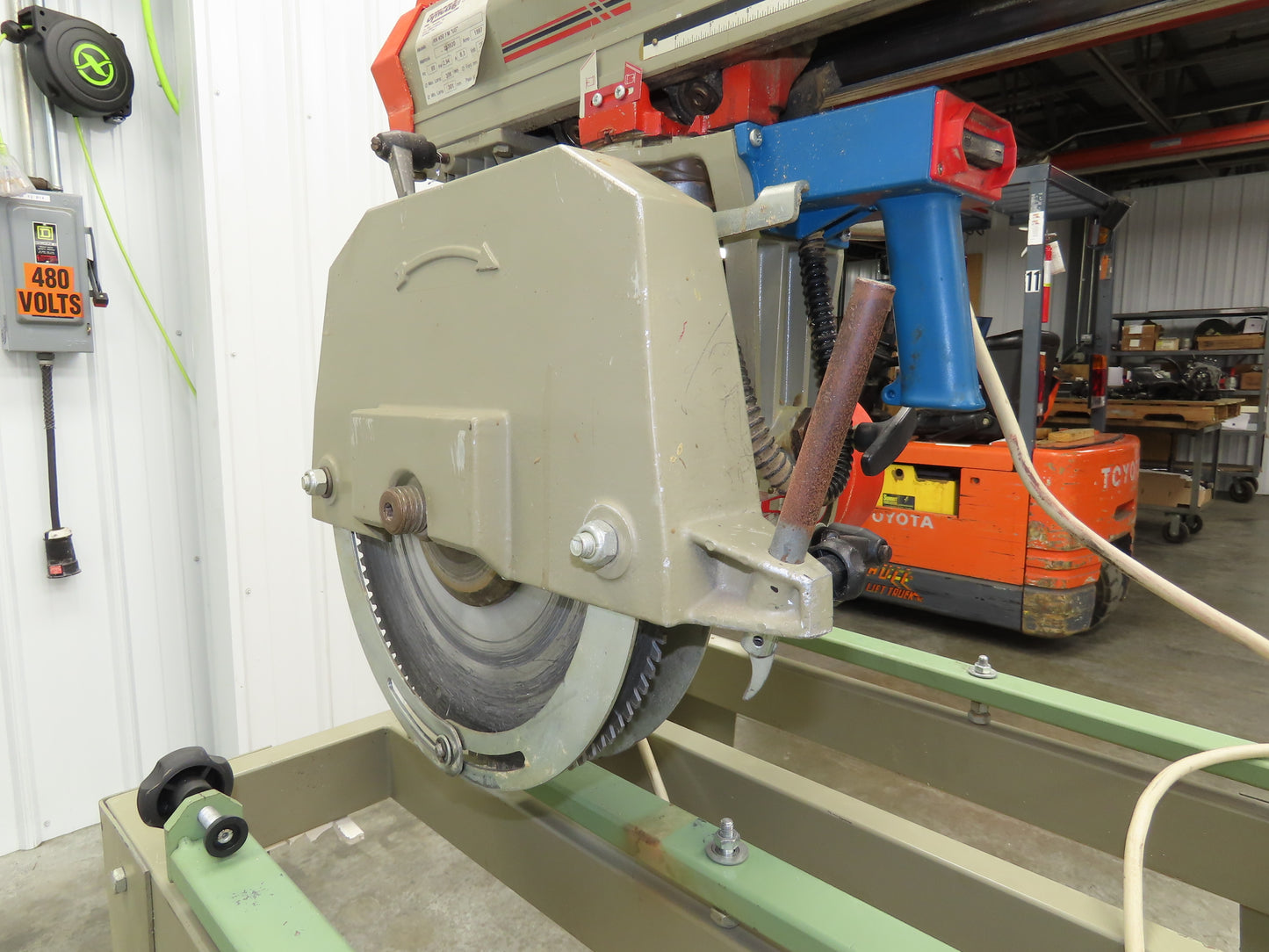 Omga RN 450 FM US Radial Arm Saw 12" Blade 4Hp Motor 18" 450mm Rip 230/460V 3Ph