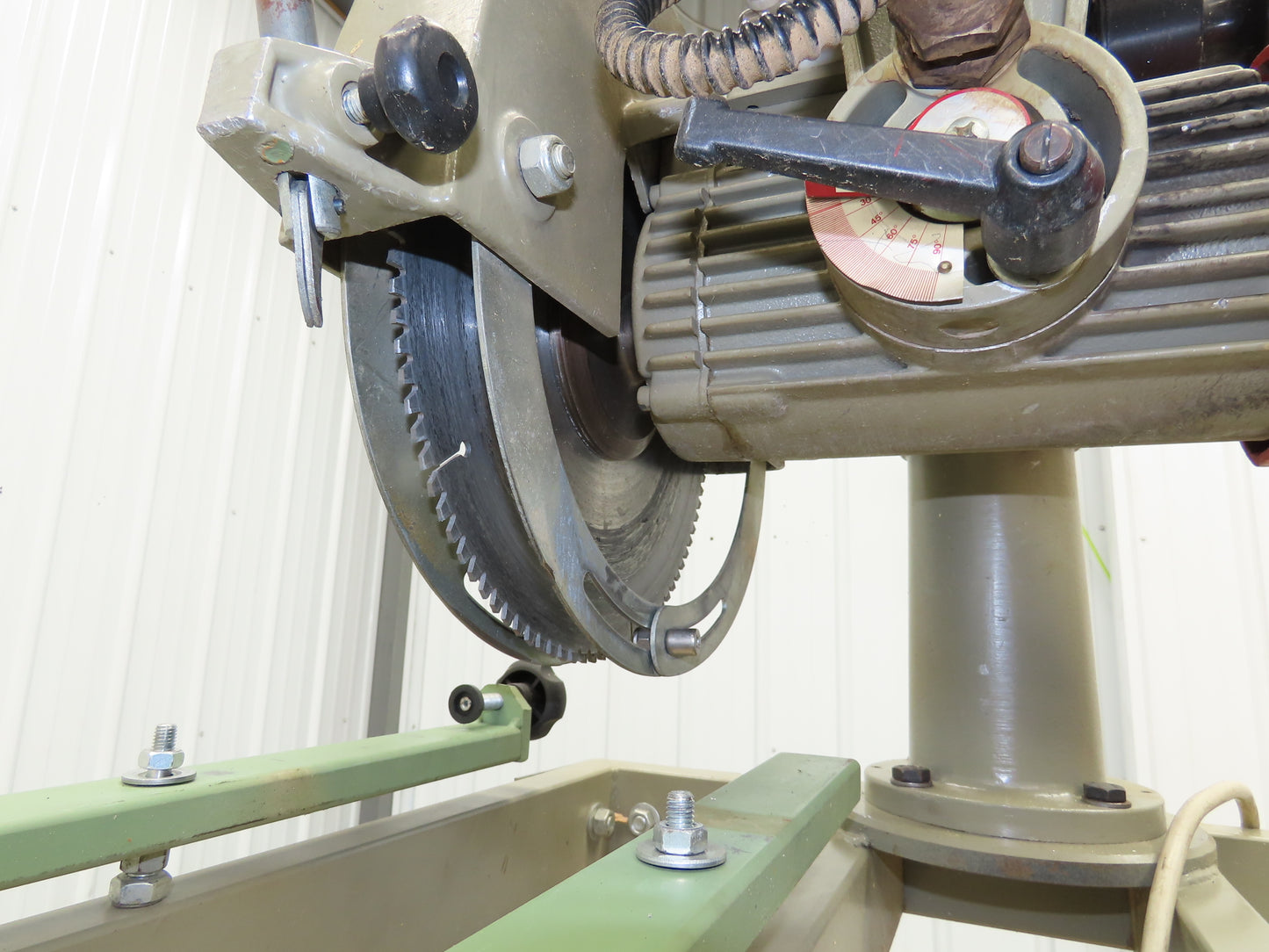 Omga RN 450 FM US Radial Arm Saw 12" Blade 4Hp Motor 18" 450mm Rip 230/460V 3Ph