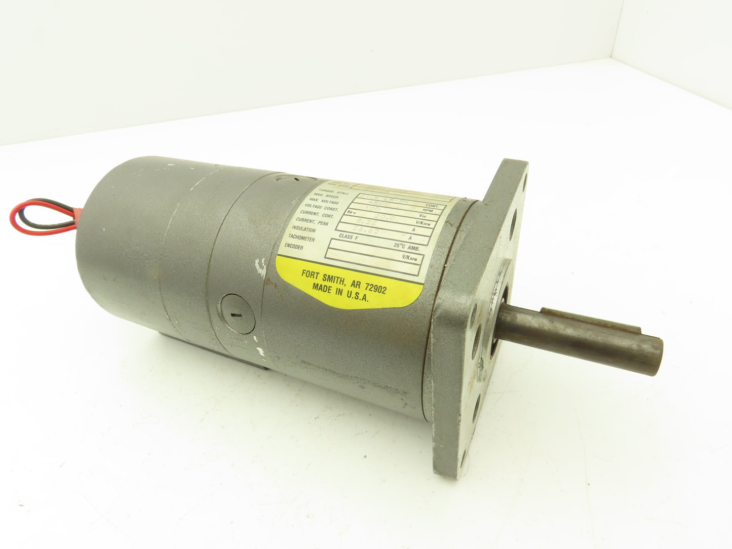 Baldor M-4050-SPECIAL DC Servo Motor 100VDC 4500 RPM 5/8"Shaft