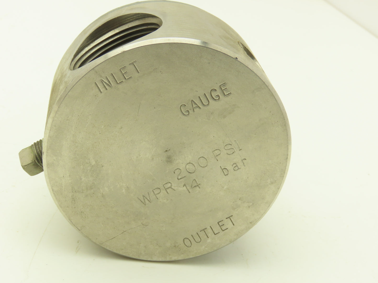 Graco 208-997 Low Pressure Corrosion Resistant Back Pressure Regulator w/Gauge