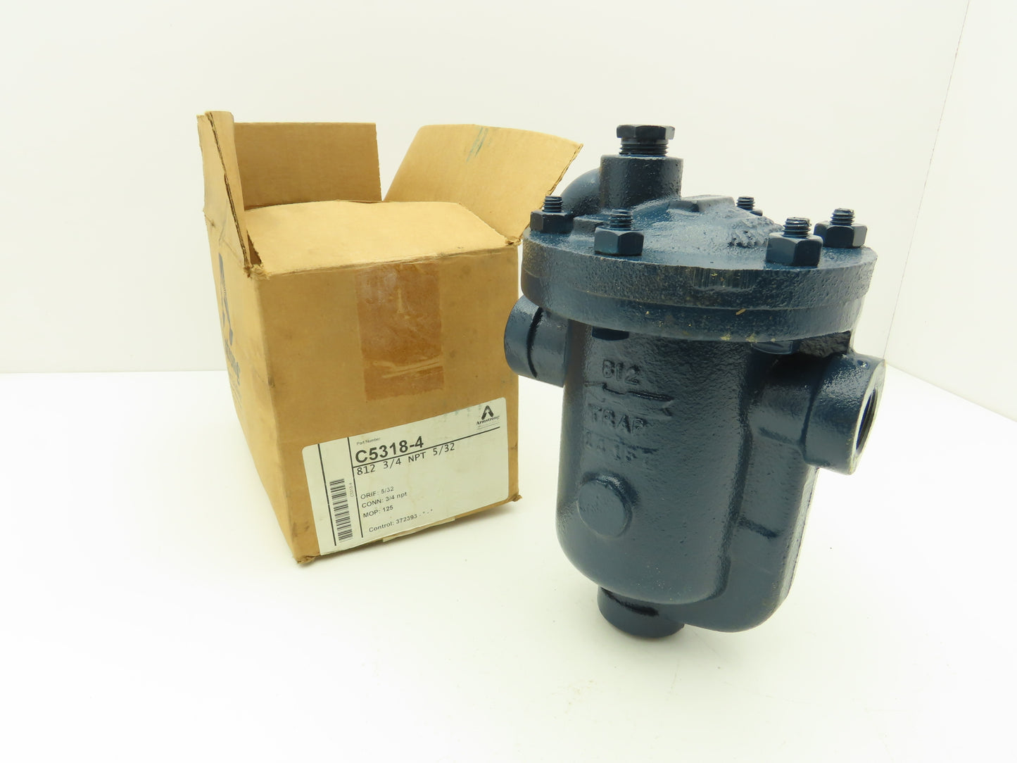 Armstrong 812 Inverted Bucket Steam Trap Valve 3/4" NPT Orif 5/32