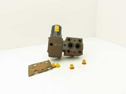 Double A QBJ-06-2M-0-H-12A2 Hydraulic Solenoid Relief Control Valve 115V