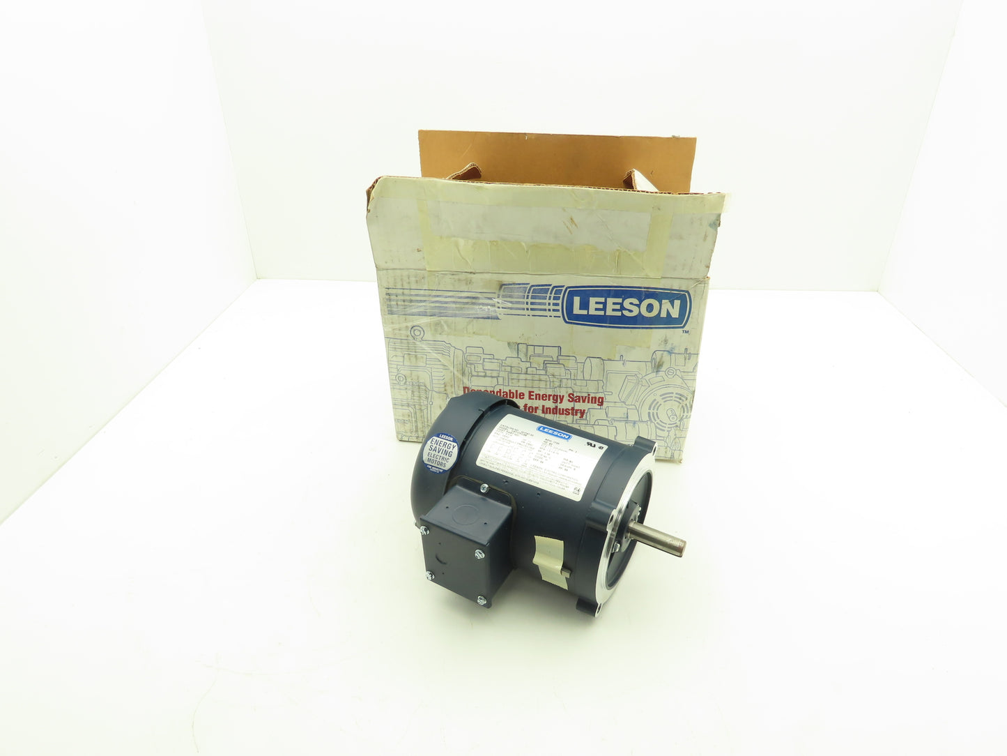 Leeson Electric C4T17FC9B AC Motor 1/4Hp 1725 RPM 230/460V 3PH 56C TEFC