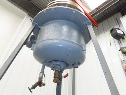 Brighton 8 Gallon Stainless Steel Pressure Kettle Vessel Air Mixer Motor Reactor