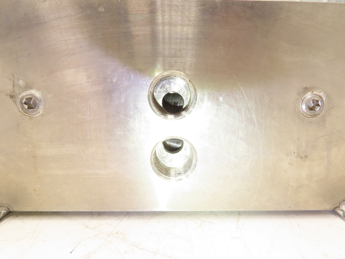 Parker 13800-31405-4BDX1-8-3/4 Fulflo Stainless Dual Filter Housing Assembly