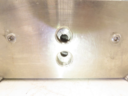 Parker 13800-31405-4BDX1-8-3/4 Fulflo Stainless Dual Filter Housing Assembly