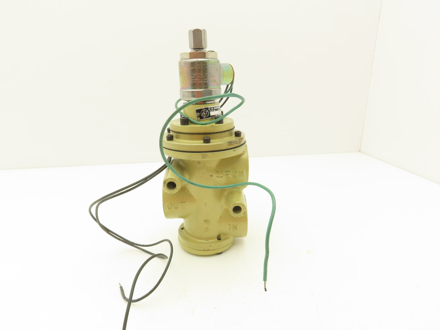 Norgren E1036H-X0 Pneumatic Air Solenoid Poppet Valve 1"NPT 125VDC 150PSI