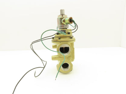 Norgren E1036H-X0 Pneumatic Air Solenoid Poppet Valve 1"NPT 125VDC 150PSI