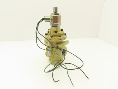 Norgren E1036H-X0 Pneumatic Air Solenoid Poppet Valve 1"NPT 125VDC 150PSI