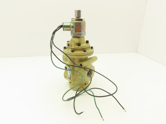 Norgren E1036H-X0 Pneumatic Air Solenoid Poppet Valve 1"NPT 125VDC 150PSI