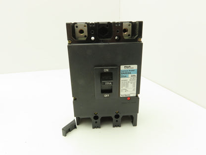 Fuji Electric EA202A  2-Pole Circuit Breaker 225A 600VAC 250VDC 2-Pole