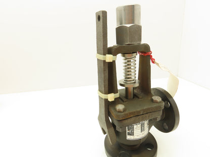 Kunkle FF2251 Safety Relief Steam Valve 1"x 1" Flanged 42 PSI