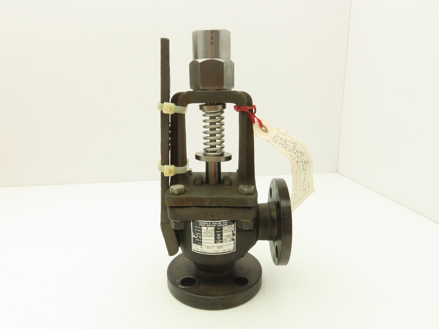 Kunkle FF2251 Safety Relief Steam Valve 1"x 1" Flanged 42 PSI