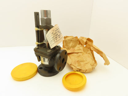Kunkle FF2251 Safety Relief Steam Valve 1"x 1" Flanged 42 PSI