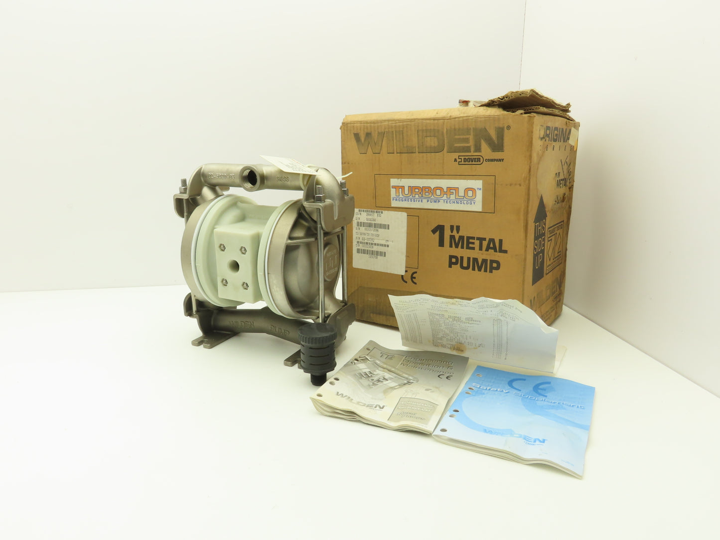 Wilden T2/SPPB/TF/TF/STF Pro-Flo Air Operated Diaphragm Pump Stainless 1"NPT