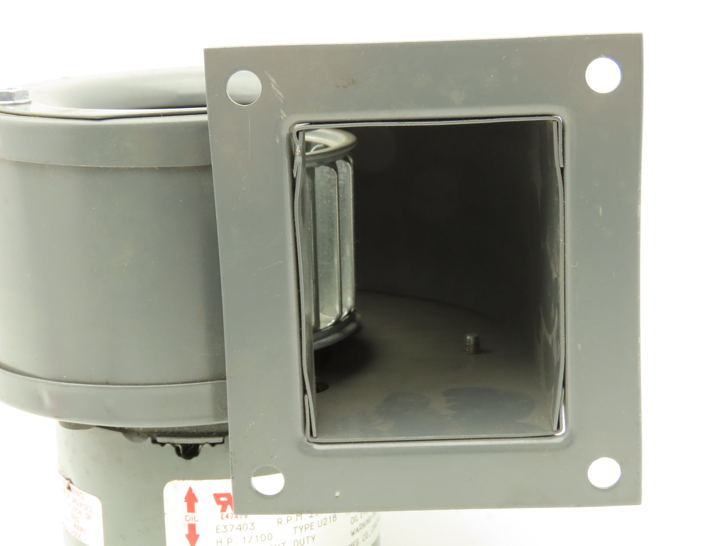 Dayton 7021-3484 Squirrel Cage Blower Pellet Stove 1/100 HP 2880 RPM 115V .6A