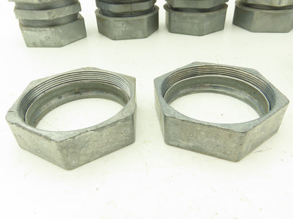 02220 2" EMT Compression Type Connector Coupler Die Cast Aluminum Lot of 22