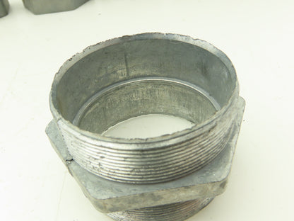 02220 2" EMT Compression Type Connector Coupler Die Cast Aluminum Lot of 22