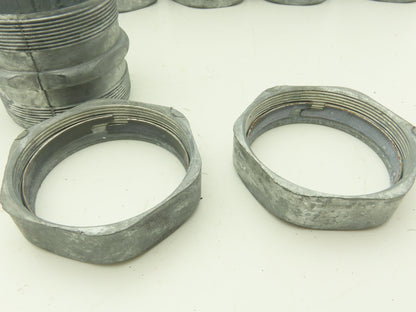 Halex 63625 2-1/2" EMT Compression Coupling Rigid Conduit Aluminum Lot of 12