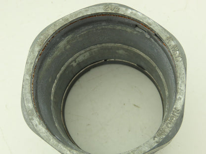 Halex 63625 2-1/2" EMT Compression Coupling Rigid Conduit Aluminum Lot of 12