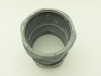 Halex 63625 2-1/2" EMT Compression Coupling Rigid Conduit Aluminum Lot of 12
