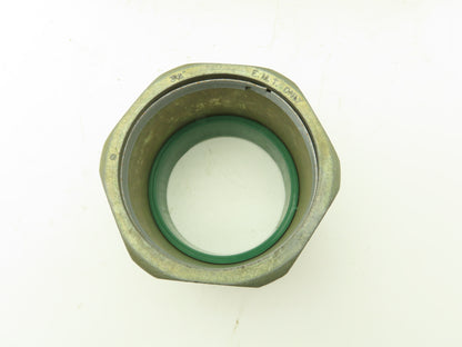 NA 3-1/2" EMT Compression Connector Insulated Throat Rigid Pipe Lot of 6