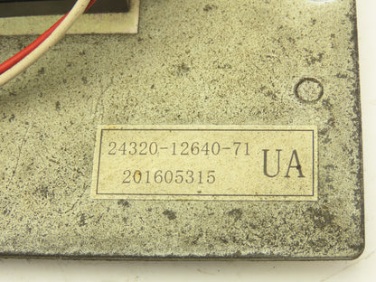 Toyota 24320-12640-71 Forklift AC Motor Contactor Control Panel Off Of 8FBE15U