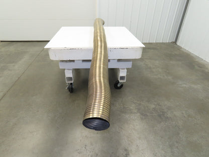 6" Flexible Metal Exhaust Hose Pipe Stainless Steel S Lock Diesel 10' Long