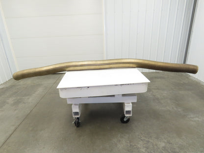 6" Flexible Metal Exhaust Hose Pipe Stainless Steel S Lock Diesel 10' Long