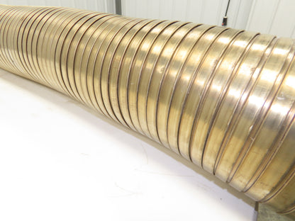 6" Flexible Metal Exhaust Hose Pipe Stainless Steel S Lock Diesel 10' Long