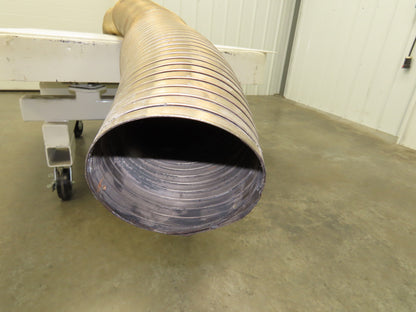 6" Flexible Metal Exhaust Hose Pipe Stainless Steel S Lock Diesel 10' Long