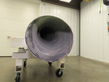 6" Flexible Metal Exhaust Hose Pipe Stainless Steel S Lock Diesel 10' Long