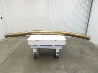 6" Flexible Metal Exhaust Hose Pipe Stainless Steel S Lock Diesel 10' Long