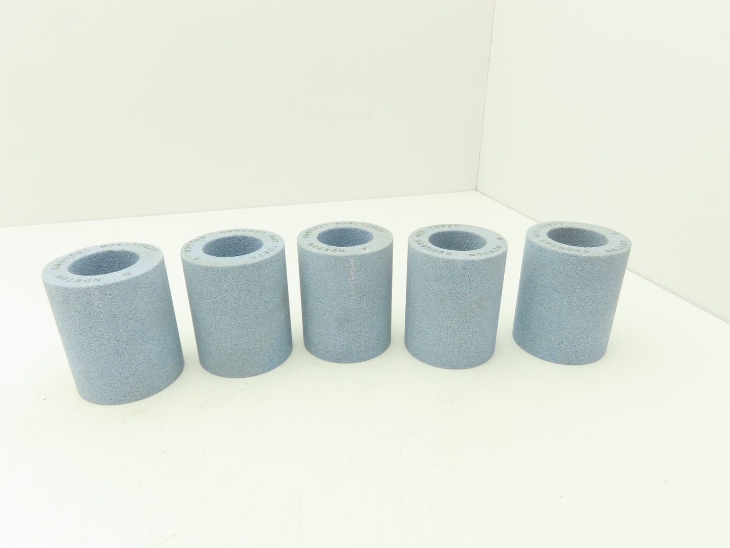 Norton Abrasives GWBG885 Alundum Grinding Wheel 3-3/4"x 3"OD x 1-3/4 ID Lot of 5