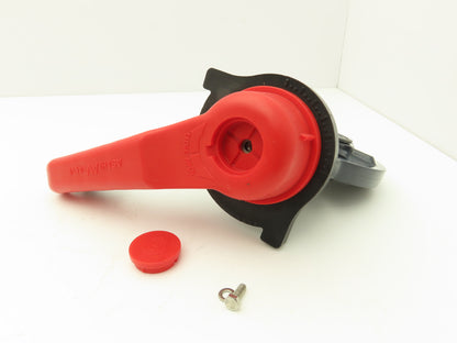 Asahi 1730020 Type 56 2" PVC/EPDM Butterfly Valve T-56 Manual Lever Operated