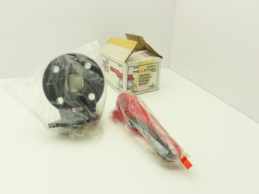 Asahi 1730020 Type 56 2" PVC/EPDM Butterfly Valve T-56 Manual Lever Operated