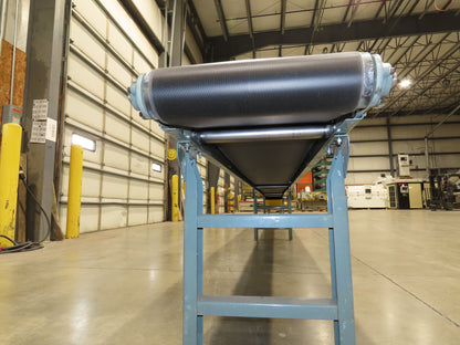 Hytrol 18"x 40' 10" Slider Bed Conveyor 15.5" Belt 1Hp 3PH Center Drive 50FPM