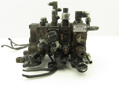 Toyota 67620-U1361-71 Hydraulic 3-Spool Forklift Mast Control Valve From 8FBE15U