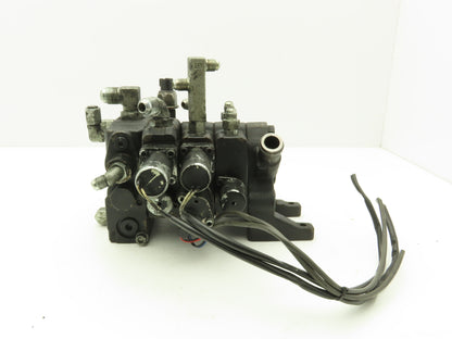 Toyota 67620-U1361-71 Hydraulic 3-Spool Forklift Mast Control Valve From 8FBE15U