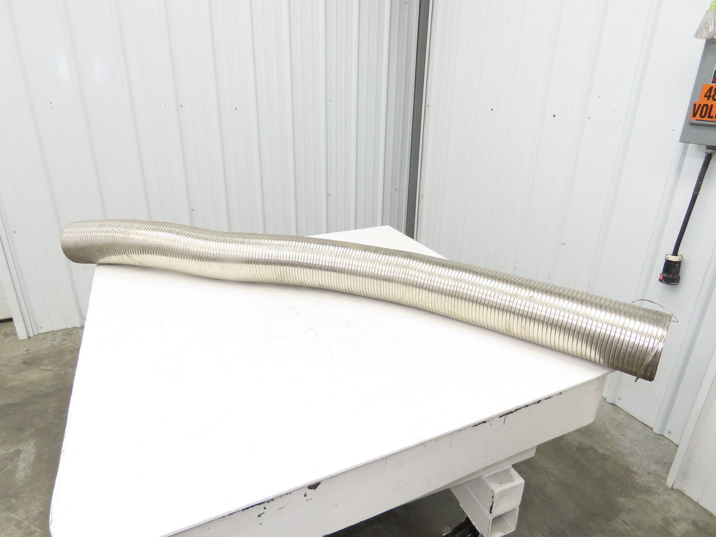 6" Flexible Metal Exhaust Hose Pipe Stainless Steel S Lock Diesel 6' Long