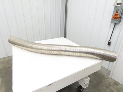 6" Flexible Metal Exhaust Hose Pipe Stainless Steel S Lock Diesel 6' Long