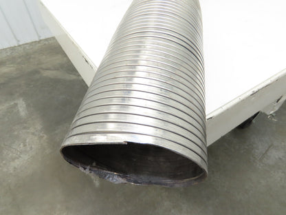 6" Flexible Metal Exhaust Hose Pipe Stainless Steel S Lock Diesel 6' Long