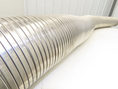 6" Flexible Metal Exhaust Hose Pipe Stainless Steel S Lock Diesel 6' Long
