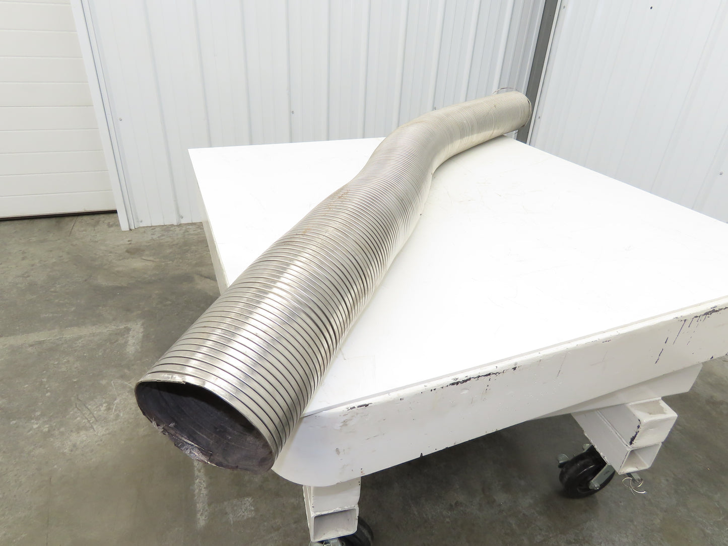 6" Flexible Metal Exhaust Hose Pipe Stainless Steel S Lock Diesel 6' Long