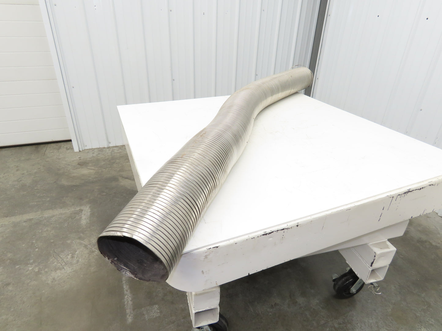 6" Flexible Metal Exhaust Hose Pipe Stainless Steel S Lock Diesel 6' Long