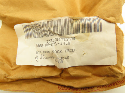 3820-00-271-1938 Star Cross Rock Drill Bit 1-1/2" Lot of 20